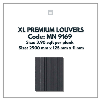 MN-9169 / PRIVE XL PREMIUM LOUVERS / MYSTIC / 9 FT x  5 INCH x 11MM