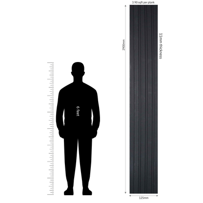 MN-9169 / PRIVE XL PREMIUM LOUVERS / MYSTIC / 9 FT x  5 INCH x 11MM