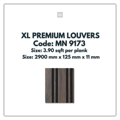 MN-9173 / PRIVE XL PREMIUM LOUVERS / MYSTIC / 9 FT x  5 INCH x 11MM