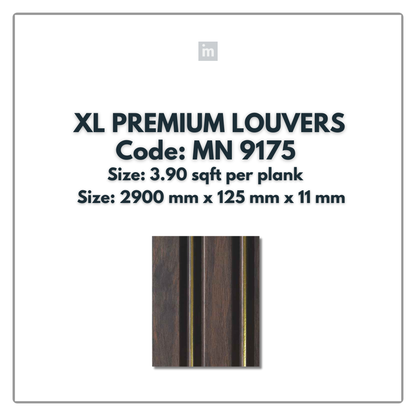 MN-9175 / PRIVE XL PREMIUM LOUVERS / MYSTIC / 9 FT x  5 INCH x 11MM