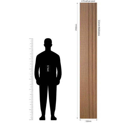 MN-9511 / PRIVE XL PREMIUM LOUVERS / MYSTIC / 9 FT x  6 INCH x 11MM