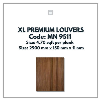 MN-9511 / PRIVE XL PREMIUM LOUVERS / MYSTIC / 9 FT x  6 INCH x 11MM