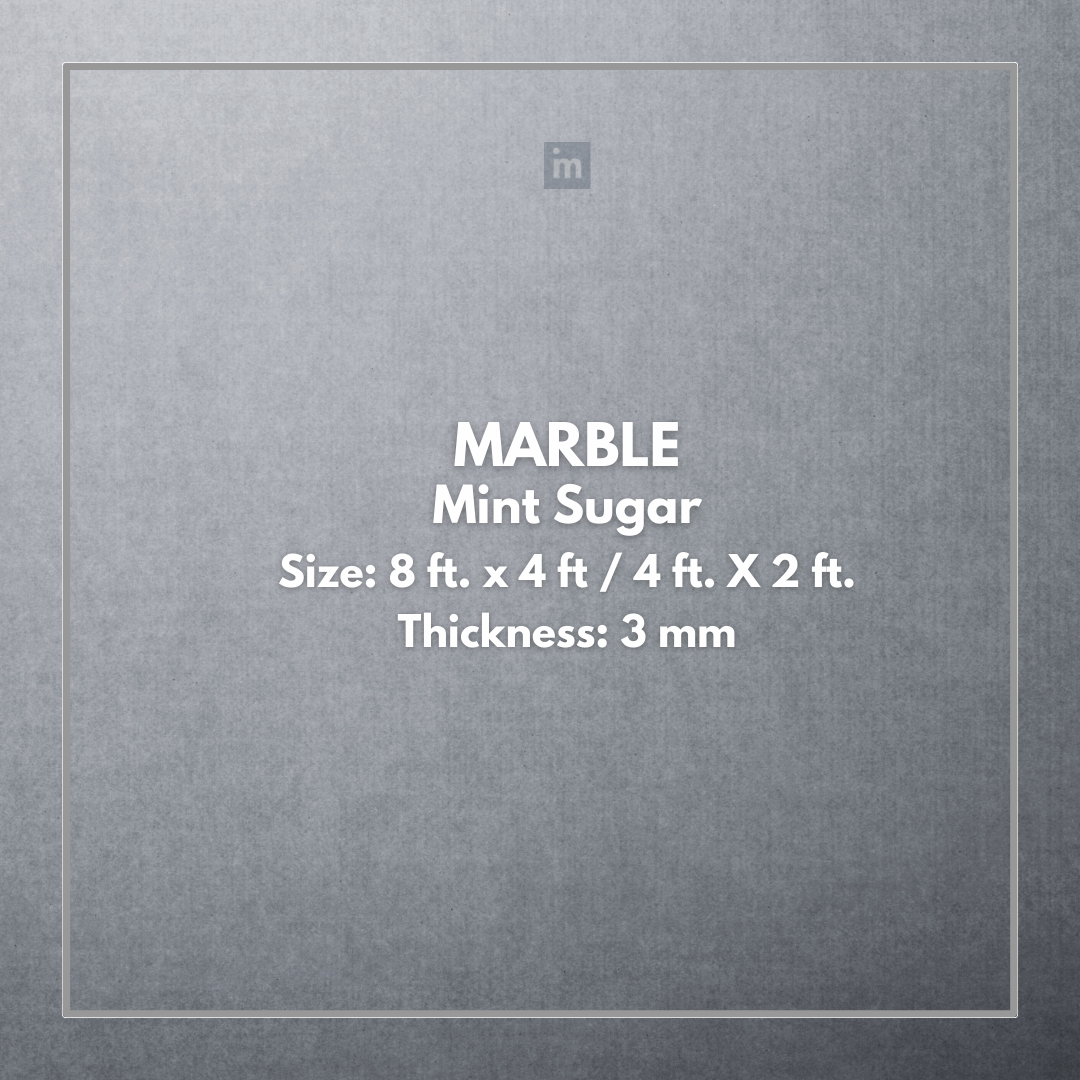 MARBLE MINT SUGAR  - STONE VENEER