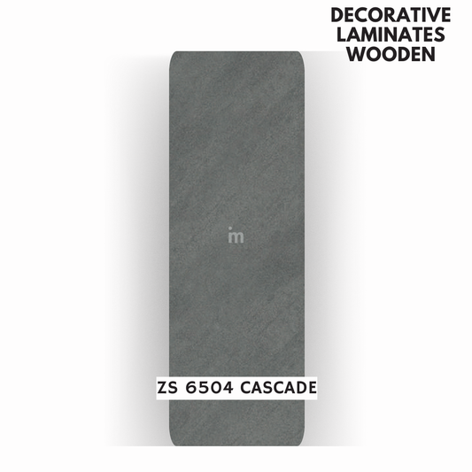 ZS - 6504 CASCADE / ZERO STONE / DECORATIVE LAMINATE / THINK LUXURY  - 1MM - 8FT x 4FT