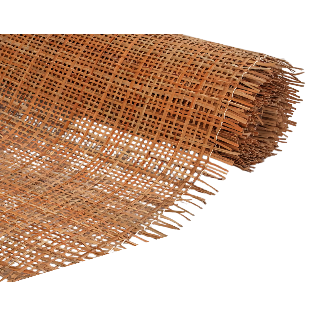 GL-1613 MINI SQUARE DARK - RATTEN CANE - 2FT WIDTH X 16.3FT LENGTH