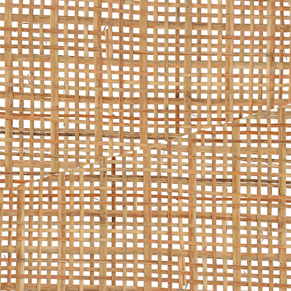 GL-1612 MINI SQUARE NATURAL - RATTEN CANE - 2FT WIDTH X 16.3FT LENGTH