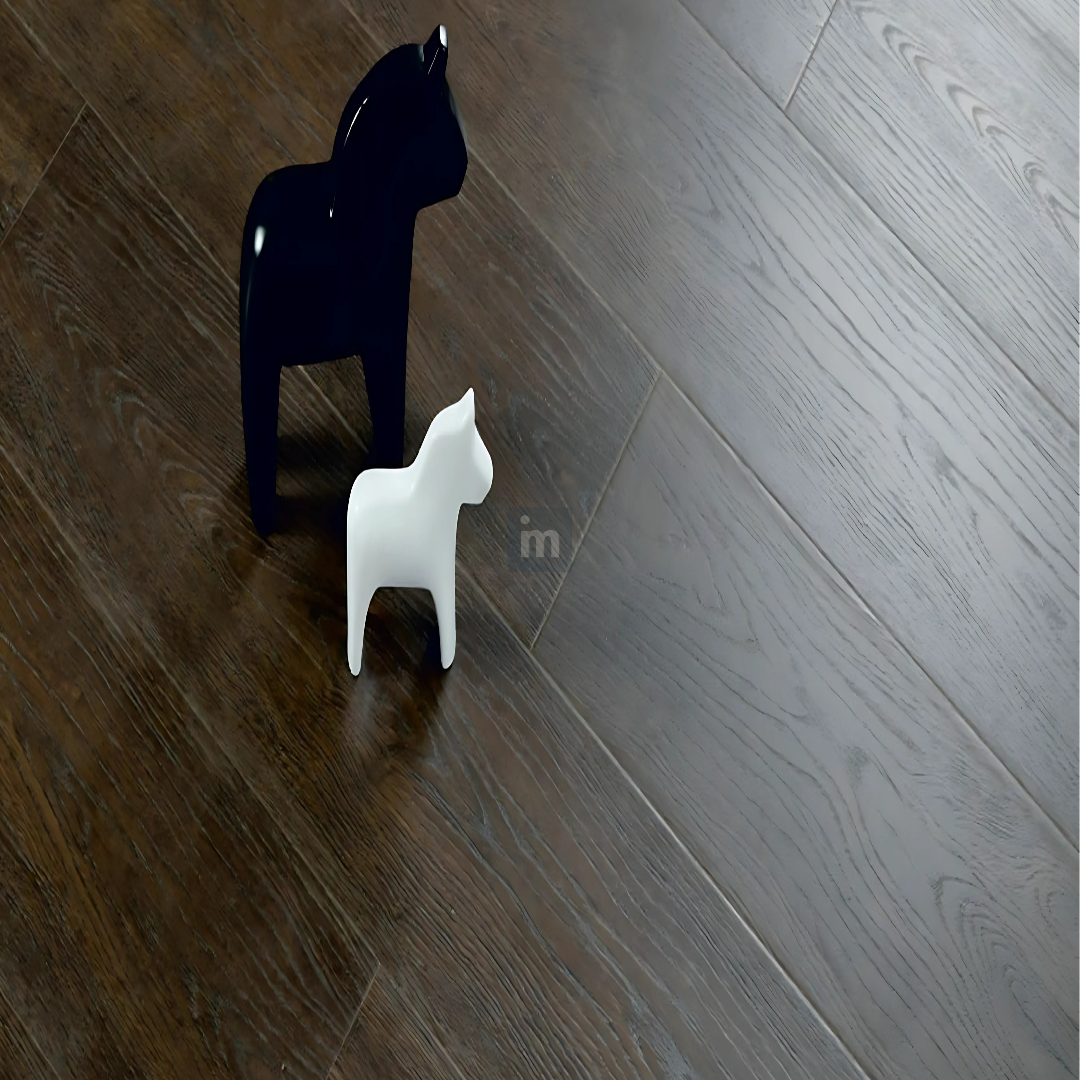 419 - MOKA - AC5 1215MM X 240MM X 12MM -  RUSTIC ROYAL OAK COLLECTION - LAMINATE FLOORING