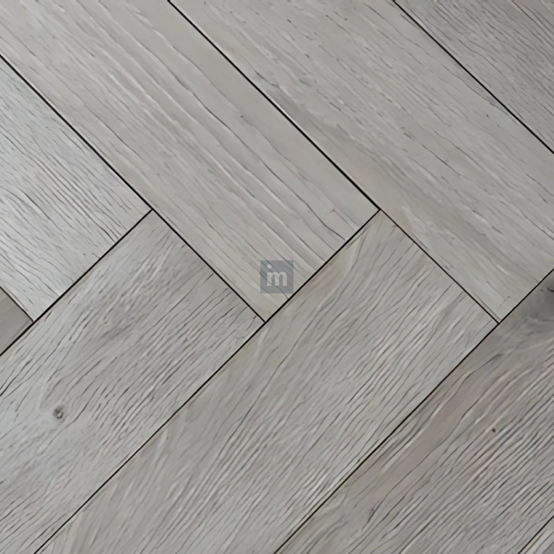 MOUNT BIANCO - AC4 600MM X 90MM X 12 + 2MM - V GROOVE FLOORING - ELITE HERRINGBONE COLLECTION - FLOORING