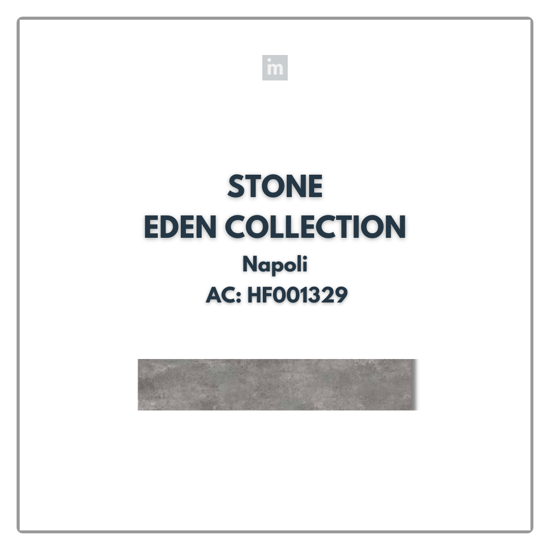 AC: HF001329 - NAPOLI - STONE - EDEN COLLECTION -  CLICK N LOCK TILES - WELSPUN FLOORING