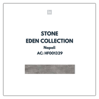 AC: HF001329 - NAPOLI - STONE - EDEN COLLECTION -  CLICK N LOCK TILES - WELSPUN FLOORING