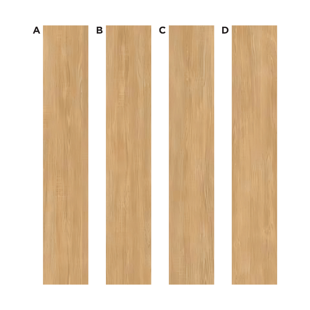 AC: HF000818 - NATURAL OAK  - WOOD - EDEN COLLECTION -  CLICK N LOCK TILES - WELSPUN FLOORING