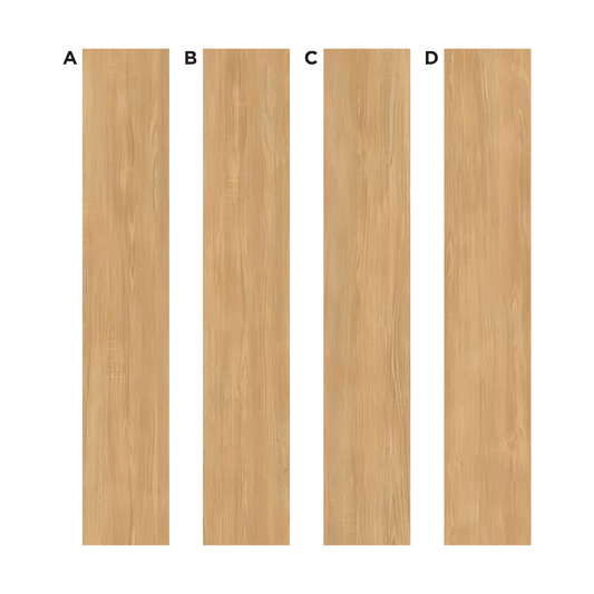 AC: HF000818 - NATURAL OAK  - WOOD - EDEN COLLECTION -  CLICK N LOCK TILES - WELSPUN FLOORING