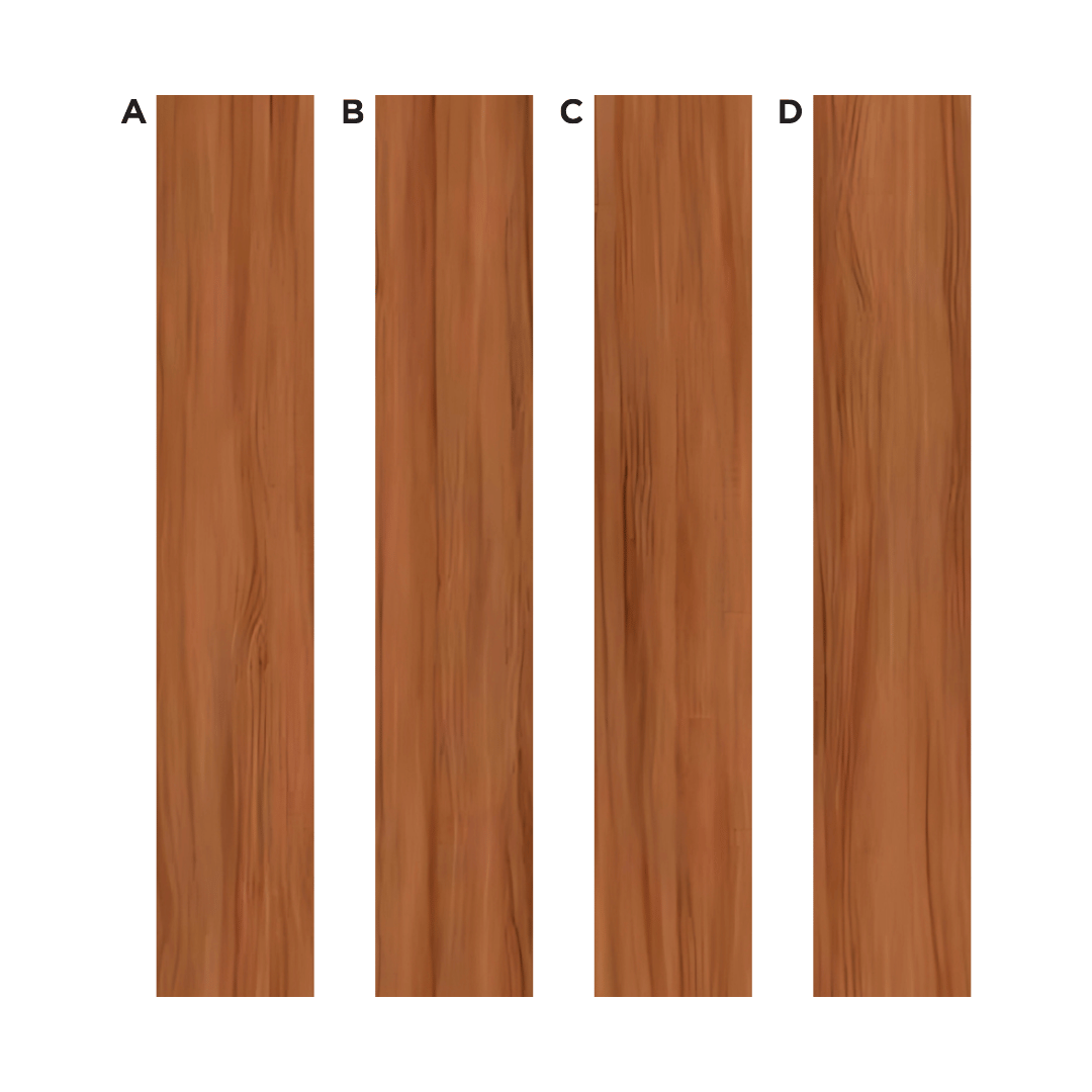 AC: HF000822 - NATURAL TEAK - WOOD - BLISS COLLECTION - 8.86INCH X 48.03INCH X 4MM - CLICK N LOCK TILES - WELSPUN FLOORING