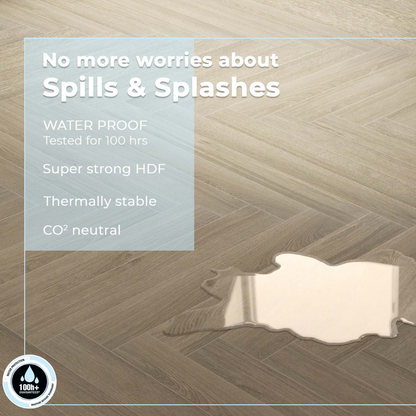 7711 - VINTAGE WALNUT - 600MM X 100MM X 10MM - LIVANTI - WOOD FLOORS - HYBRID LAMINATE FLOORING