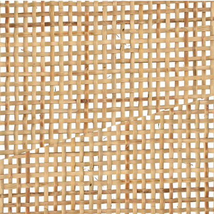 GL-1621 NORAML SQUARE WHITE - RATTEN CANE - 2FT WIDTH X 16.3FT LENGTH