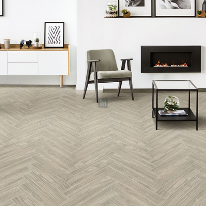 1123 - OLIVIA - AC5 470MM X 95MM X 8MM - HERRINGBONE REVIVE COLLECTION - LAMINATE FLOORING