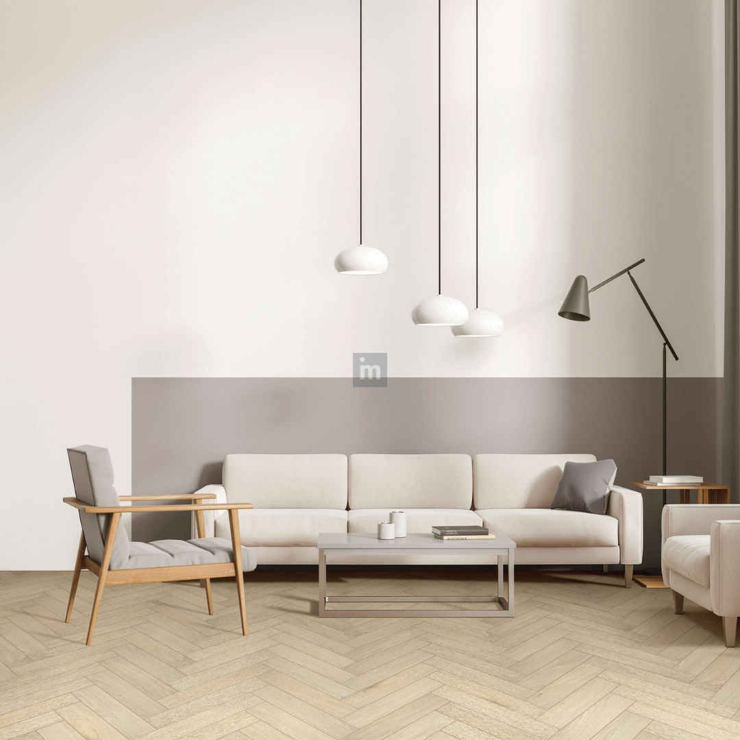 1955 - OPAL OAK - AC5 470MM X 95MM X 8MM - MARVEL - SPILL DEFENCE TECHNOLOGY - HERRINGBONE - LAMINATE FLOORING