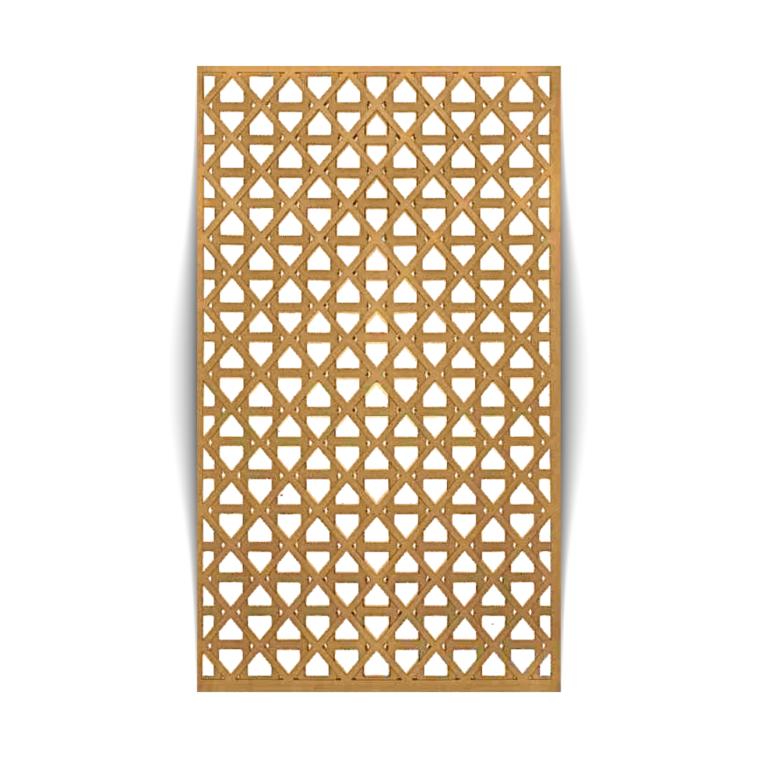 PD- 1409 - HDHMR MDF PANEL -  ( 10MM - 8 FT X 4FT ) - MDF GRILL BOARD