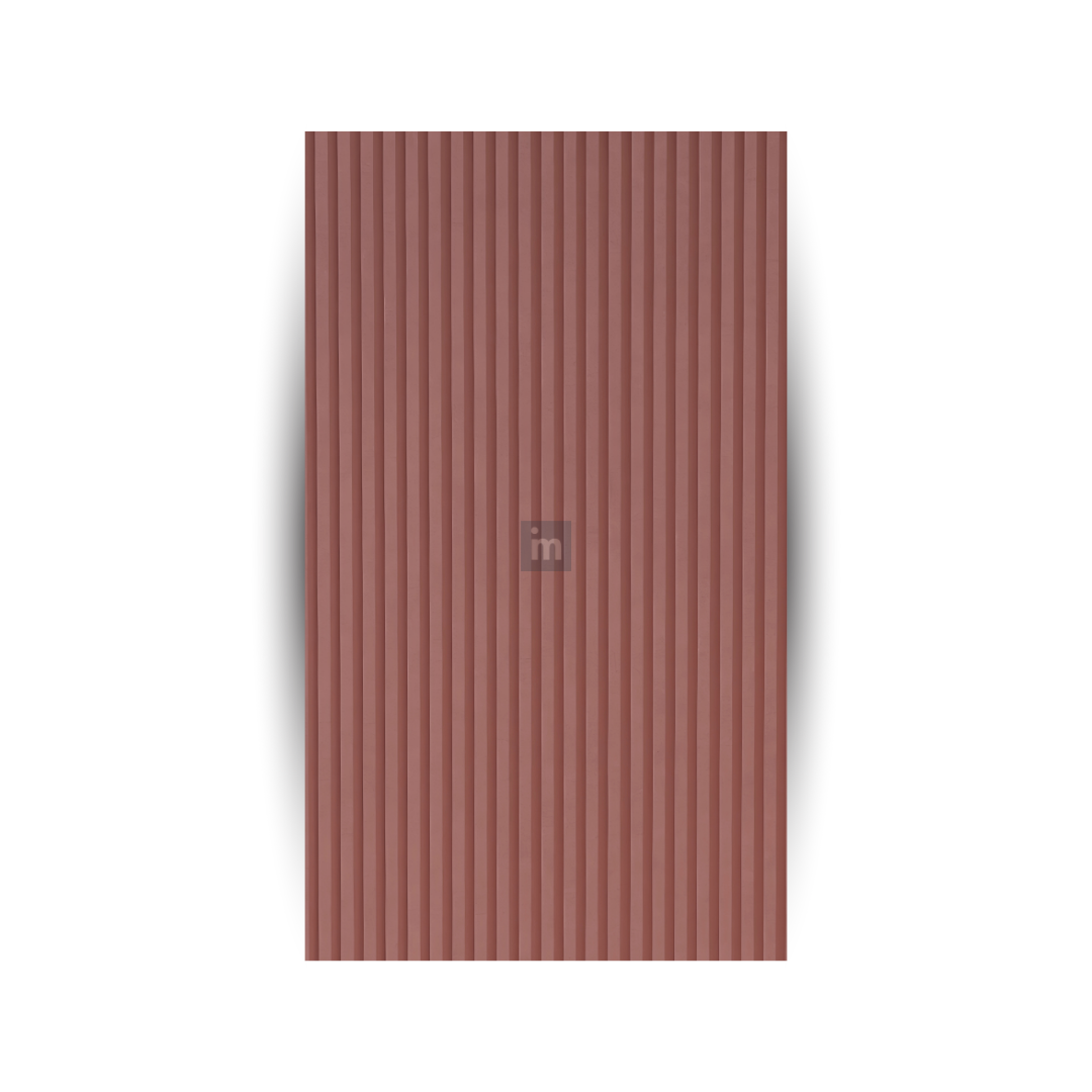 PD- 2003 - 12 MM HDHMR FLUTED PANEL - 3D PANEL (8 FT X 4FT ) - MDF FLUTED SERIES