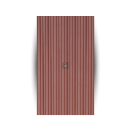 PD- 2003 - 12 MM HDHMR FLUTED PANEL - 3D PANEL (8 FT X 4FT ) - MDF FLUTED SERIES