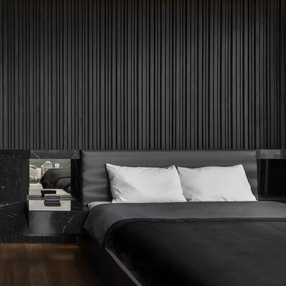 PD- 2013  - 12 MM HDHMR FLUTED PANEL - 3D PANEL (8 FT X 4FT ) - MDF FLUTED SERIES