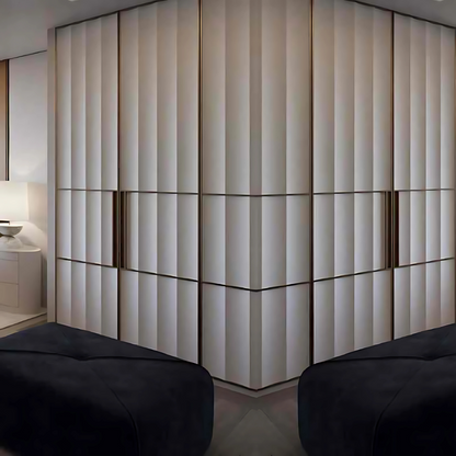 PD- 2022  - 12 MM HDHMR FLUTED PANEL - 3D PANEL (8 FT X 4FT ) - MDF FLUTED SERIES