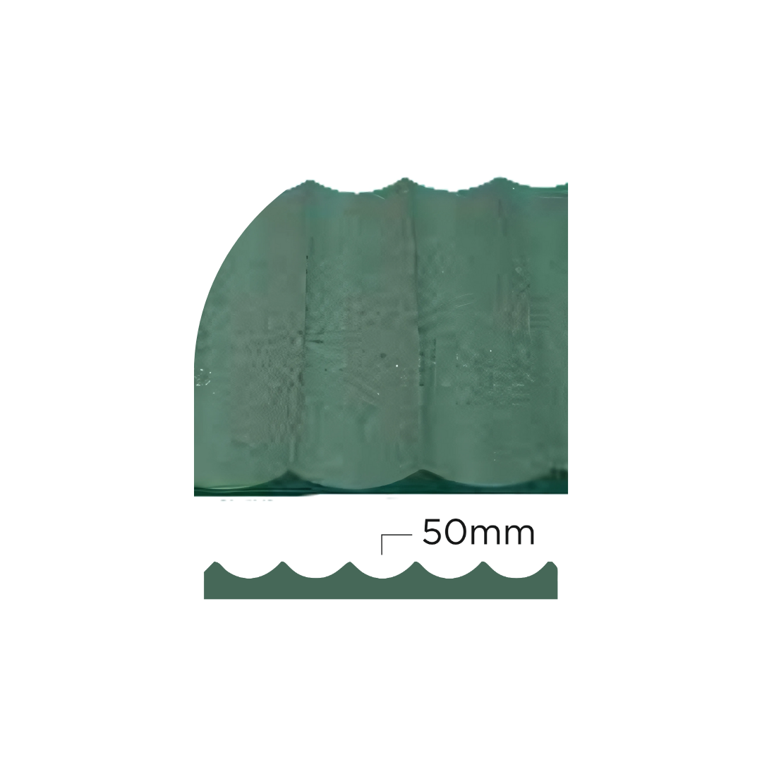 PD- 2022  - 12 MM HDHMR FLUTED PANEL - 3D PANEL (8 FT X 4FT ) - MDF FLUTED SERIES