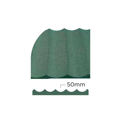 PD- 2022  - 12 MM HDHMR FLUTED PANEL - 3D PANEL (8 FT X 4FT ) - MDF FLUTED SERIES