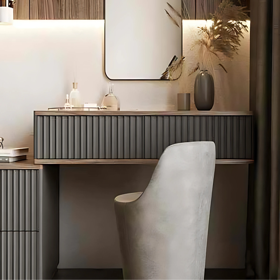 PD- 2023 (3D )  - 12 MM HDHMR FLUTED PANEL - 3D PANEL (8 FT X 4FT ) - MDF FLUTED SERIES