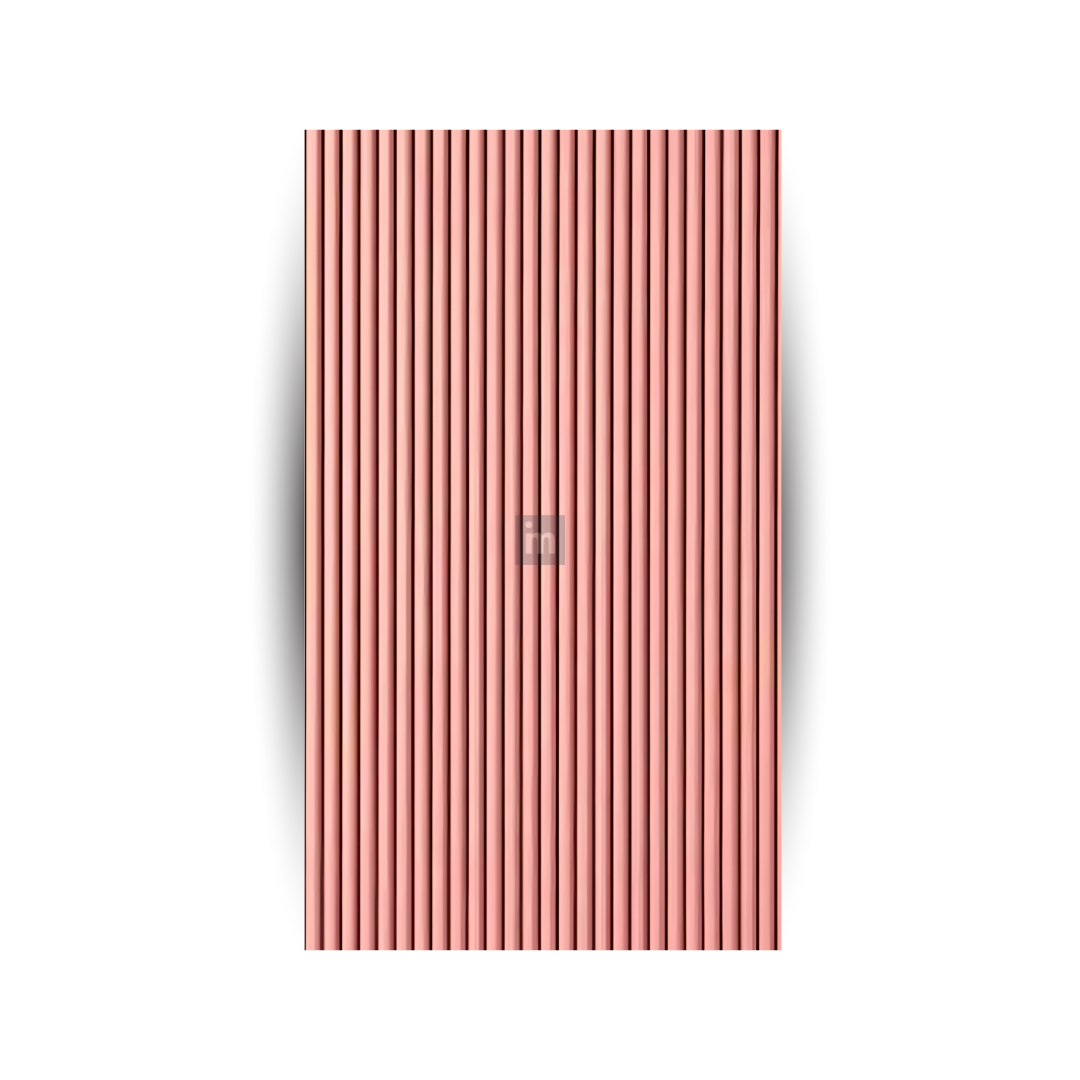 PD- 2024 (3D )  - 12 MM HDHMR FLUTED PANEL - 3D PANEL (8 FT X 4FT ) - MDF FLUTED SERIES