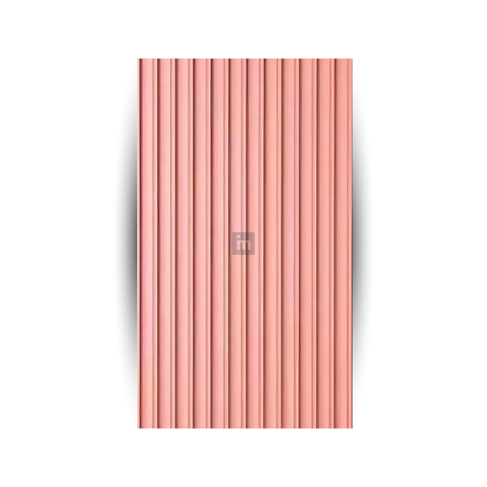 PD- 2026 (3D )  - 12 MM HDHMR FLUTED PANEL - 3D PANEL (8 FT X 4FT ) - MDF FLUTED SERIES