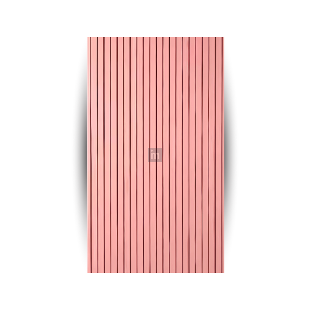 PD- 2028 (3D )  - 12 MM HDHMR FLUTED PANEL - 3D PANEL (8 FT X 4FT ) - MDF FLUTED SERIES