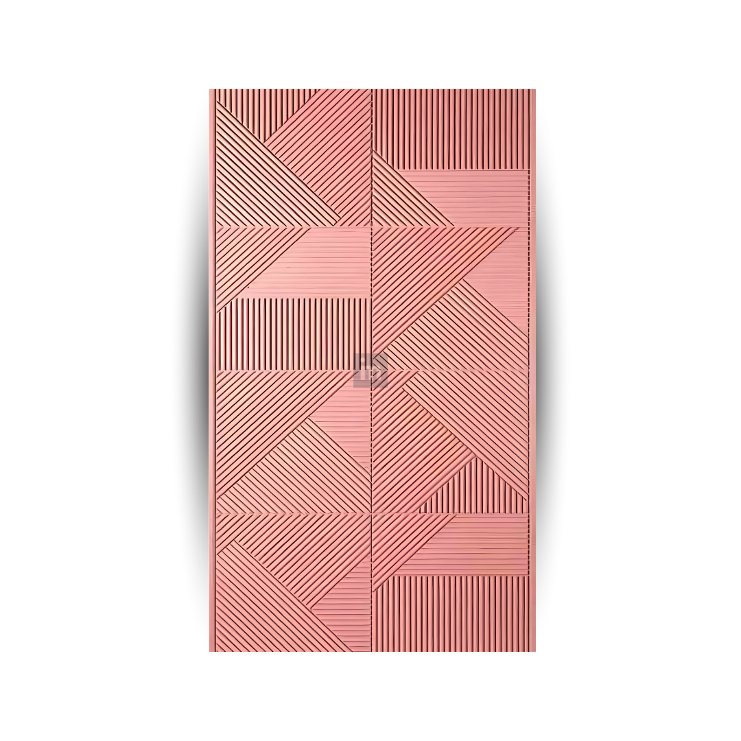 PD- 2030  - 12 MM / 8 MM HDHMR FLUTED PANEL - 3D PANEL (8 FT X 4FT ) - MDF FLUTED SERIES