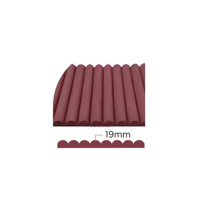 PD- 2102 - 08 MM HDHMR FLUTED PANEL - 3D PANEL (8 FT X 4FT ) - MDF FLUTED SERIES