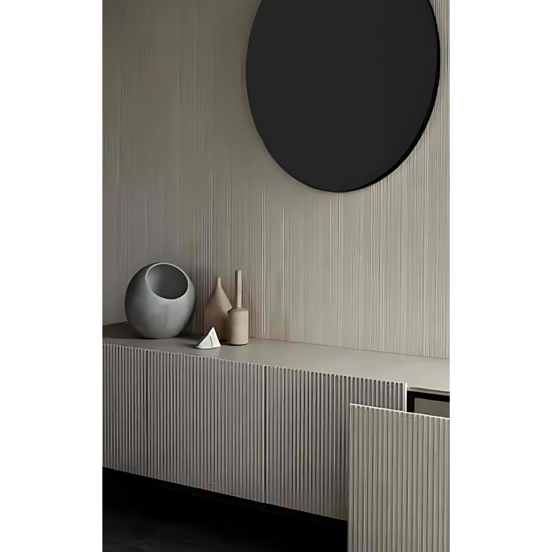 PD- 2103 - 08 MM HDHMR FLUTED PANEL - 3D PANEL (8 FT X 4FT ) - MDF FLUTED SERIES