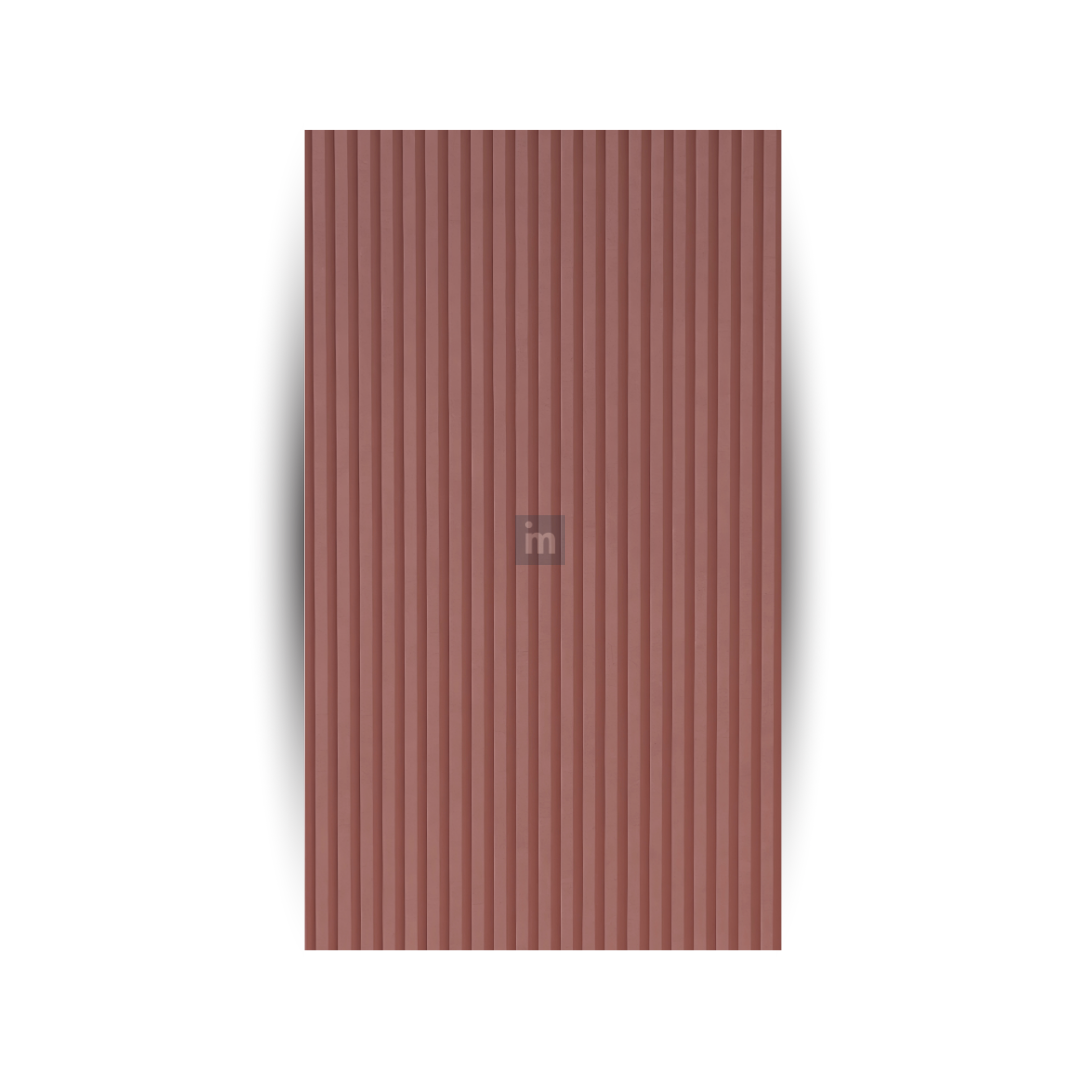 PD- 2103 - 08 MM HDHMR FLUTED PANEL - 3D PANEL (8 FT X 4FT ) - MDF FLUTED SERIES