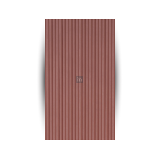 PD- 2103 - 08 MM HDHMR FLUTED PANEL - 3D PANEL (8 FT X 4FT ) - MDF FLUTED SERIES