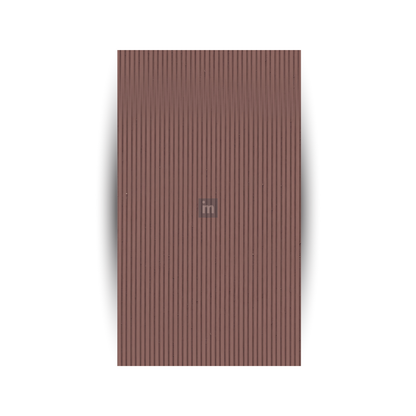 PD- 2117  ( HALF ROUND )  - 08 MM HDHMR FLUTED PANEL - 3D PANEL (8 FT X 4FT ) - MDF FLUTED SERIES