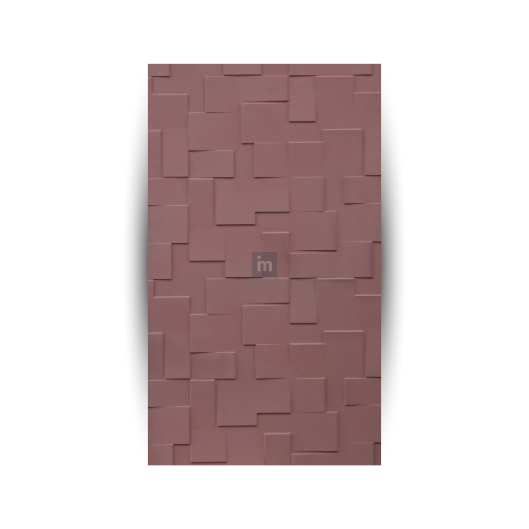 PD- 3018 - 12 MM  HDHMR MDF PANEL -  ( 8 FT X 4FT  ) - MDF 3D BOARD