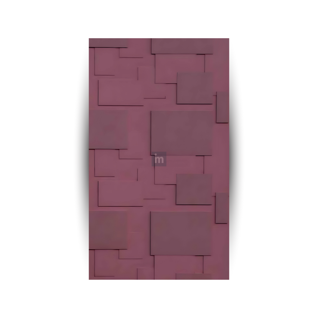 PD- 3039 - 12 MM  HDHMR MDF PANEL -  ( 8 FT X 4FT  ) - MDF 3D BOARD