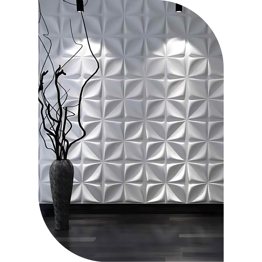 PD- 3062 - 12 MM  HDHMR MDF PANEL -  ( 8 FT X 4FT  ) - MDF 3D BOARD