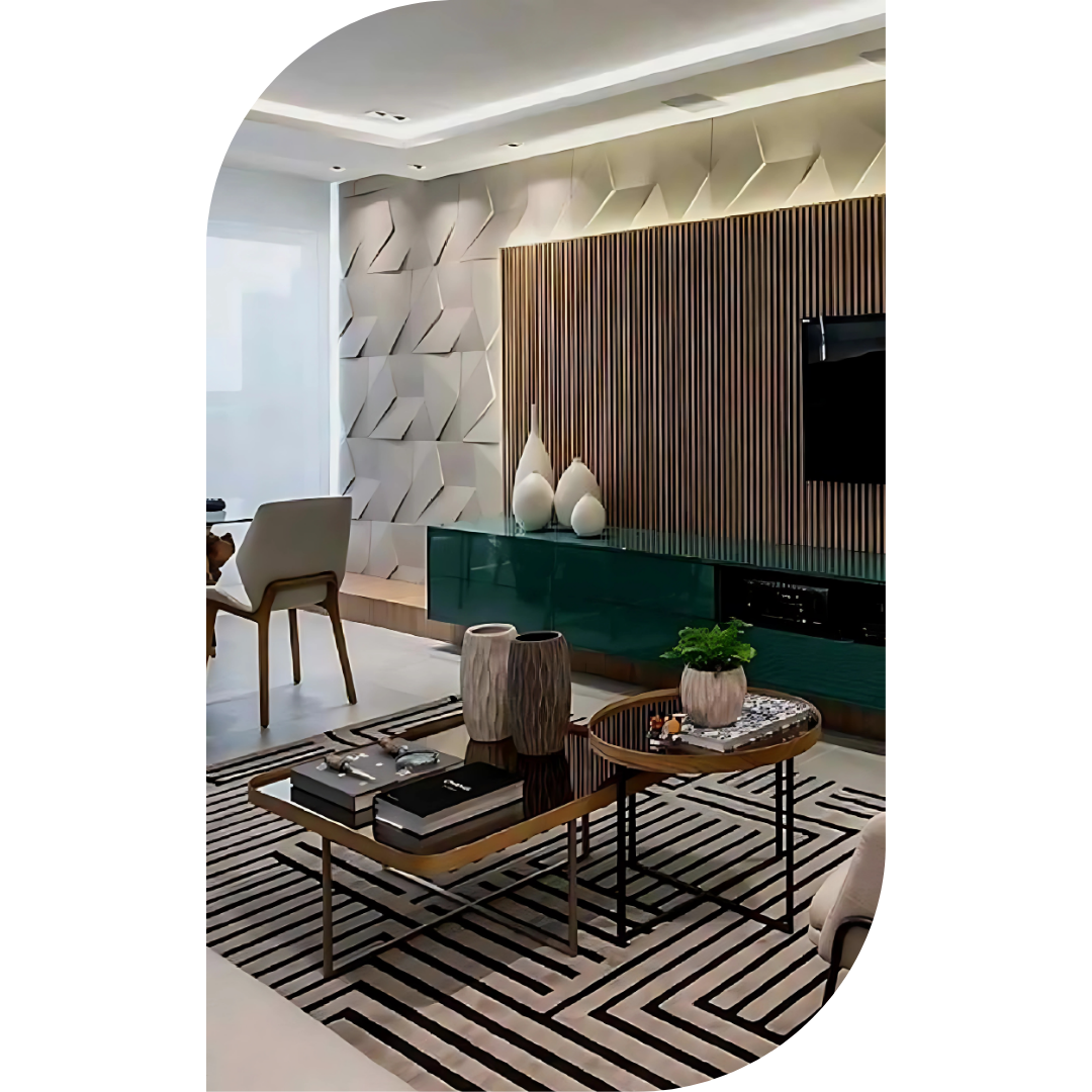 PD- 3071 - 12 MM  HDHMR MDF PANEL -  ( 8 FT X 4FT  ) - MDF 3D BOARD