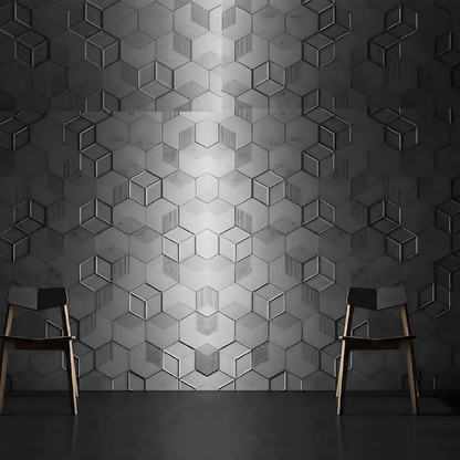 PD- 3115 - 12 MM  HDHMR MDF PANEL -  ( 8 FT X 4FT  ) - MDF 3D BOARD