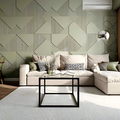 PD- 3116 - 12 MM  HDHMR MDF PANEL -  ( 8 FT X 4FT  ) - MDF 3D BOARD