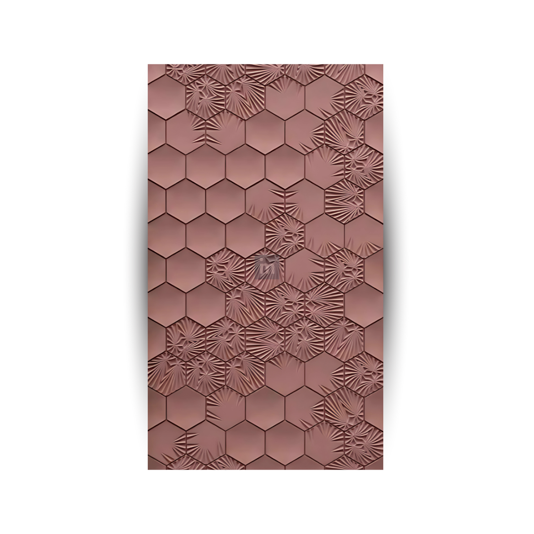 PD- 3201 - 18 MM  HDHMR MDF PANEL -  ( 8 FT X 4FT  ) - MDF 3D BOARD