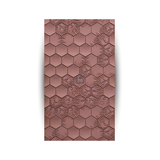 PD- 3201 - 18 MM  HDHMR MDF PANEL -  ( 8 FT X 4FT  ) - MDF 3D BOARD