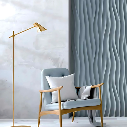 PD- 3210 - 12 MM  HDHMR MDF PANEL -  ( 8 FT X 4FT  ) - MDF 3D BOARD