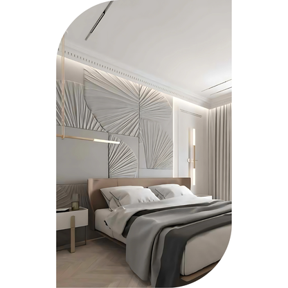 PD- 3233 - 18 MM  HDHMR MDF PANEL -  ( 8 FT X 4FT  ) - MDF 3D BOARD