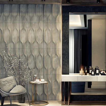 PD- 3238 - 18 MM  HDHMR MDF PANEL -  ( 8 FT X 4FT  ) - MDF 3D BOARD