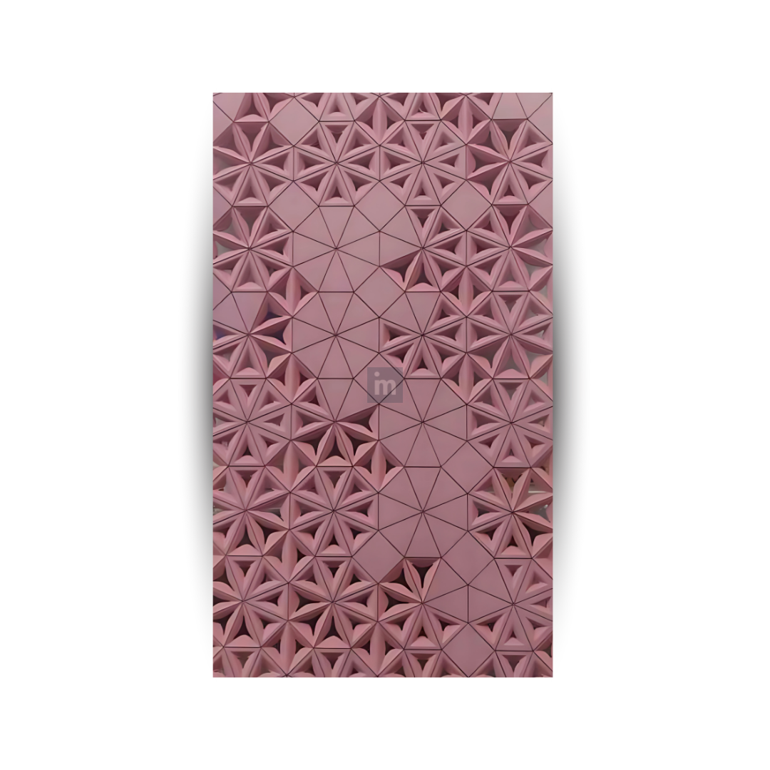 PD- 3242 - PREMIUM - 18 MM  HDHMR MDF PANEL -  ( 8 FT X 4FT  ) - MDF 3D BOARD